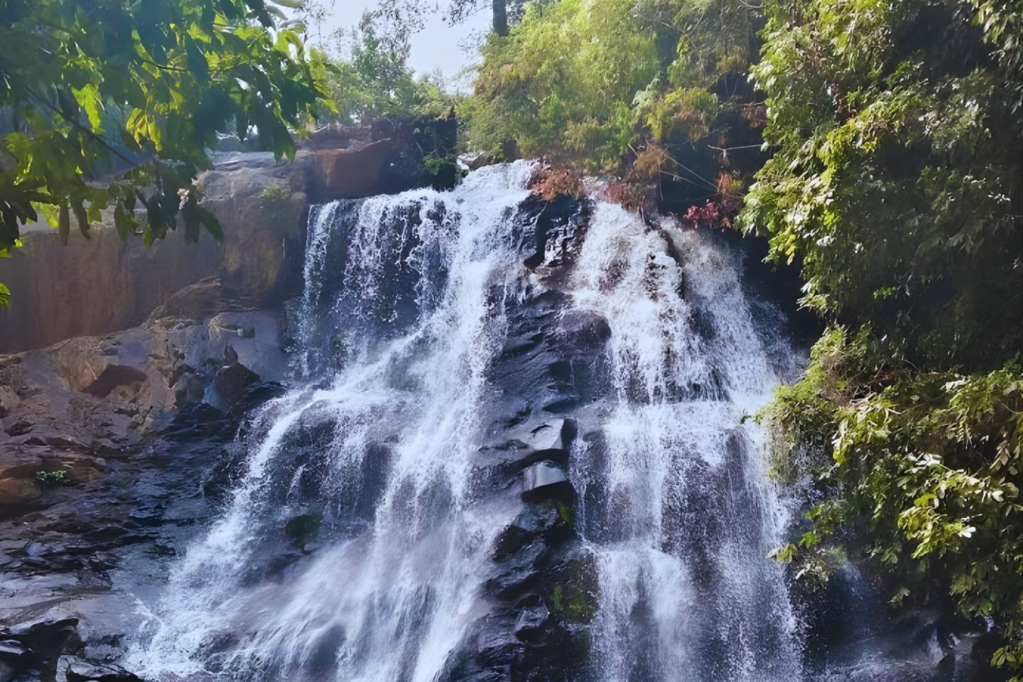 Hanumana Gundi Falls Chikmagalur